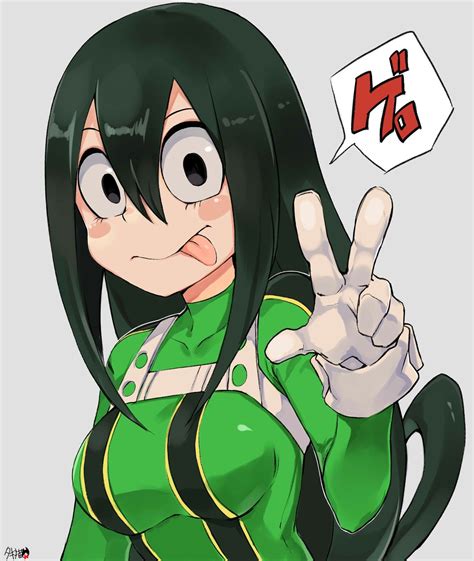 asui nude|My Hero Academia Tsuyu Asui Porn Videos 